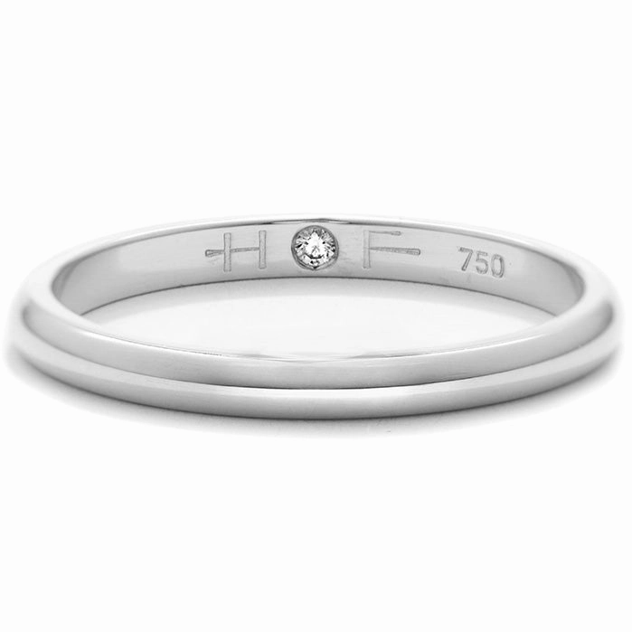 Hearts On Fire Ladies Half-Round Comfort Fit Band