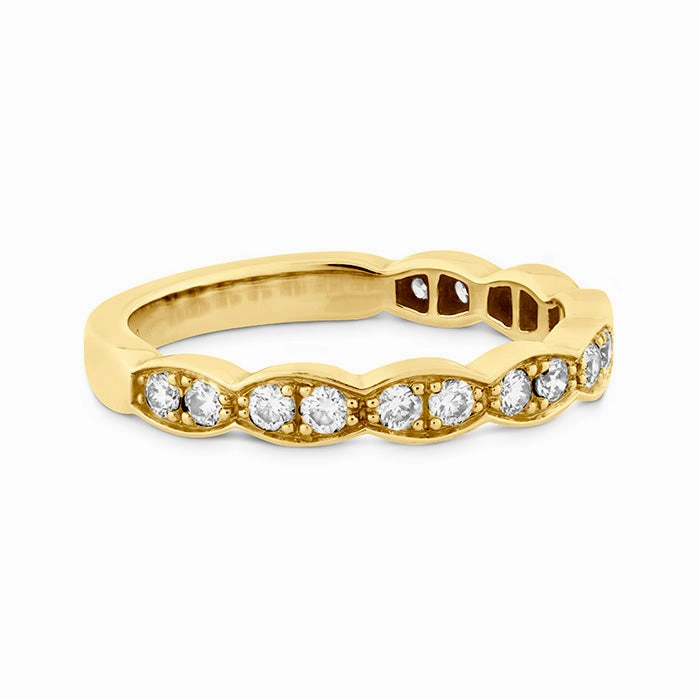 Hearts On Fire Larelei Floral Midi Diamond Band