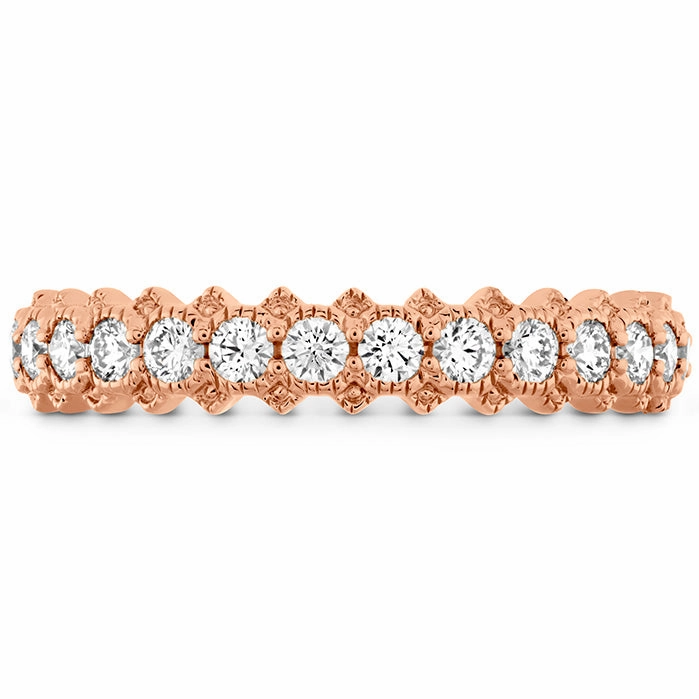 Hearts On Fire Liliana Bezel Milgrain Diamond Band