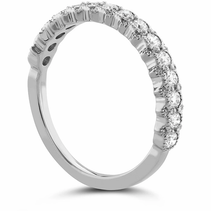 Hearts On Fire Liliana Bezel Milgrain Diamond Band
