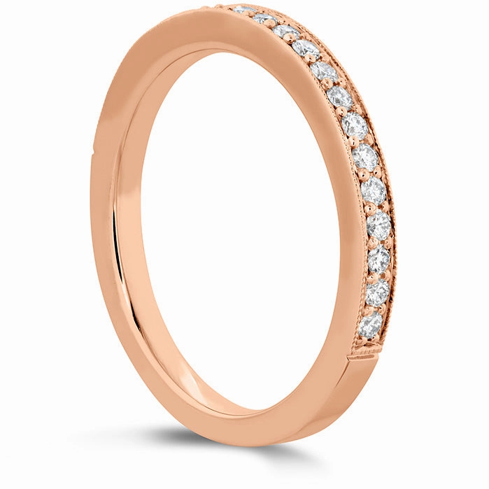 Hearts On Fire Liliana Milgrain Diamond Band