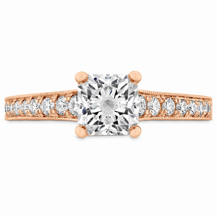 Hearts On Fire Liliana Milgrain Dream Diamond Engagement Ring
