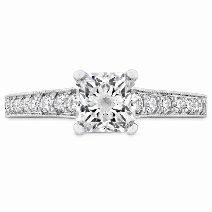Hearts On Fire Liliana Milgrain Dream Diamond Engagement Ring