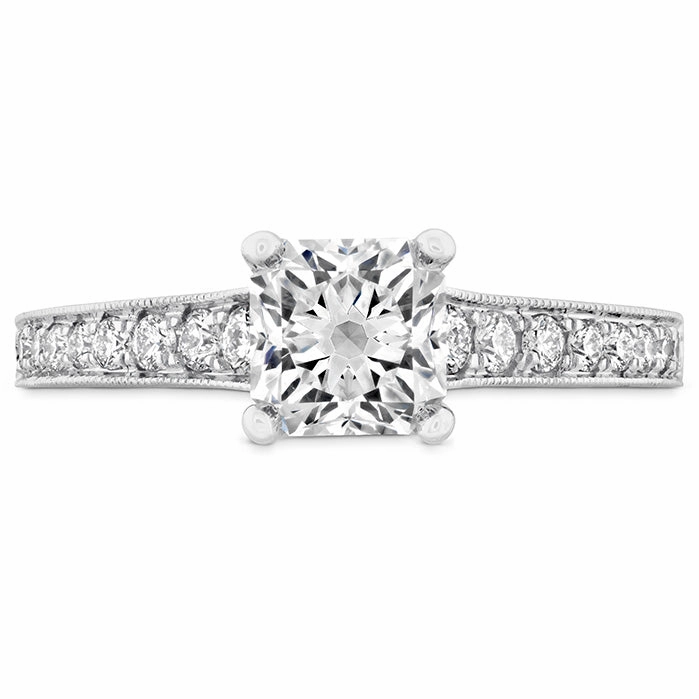Hearts On Fire Liliana Milgrain Dream Diamond Engagement Ring