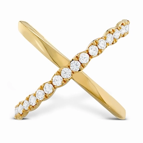 Hearts On Fire Lorelei Criss Cross Diamond Ring