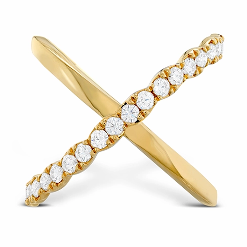 Hearts On Fire Lorelei Criss Cross Diamond Ring