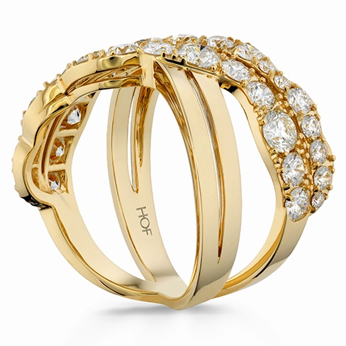 Hearts On Fire Lorelei Cross Over Diamond Ring