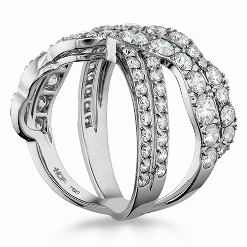 Hearts On Fire Lorelei Diamond Cross Over Ring