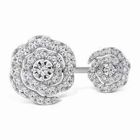 Hearts On Fire Lorelei Diamond Double Floral Ring