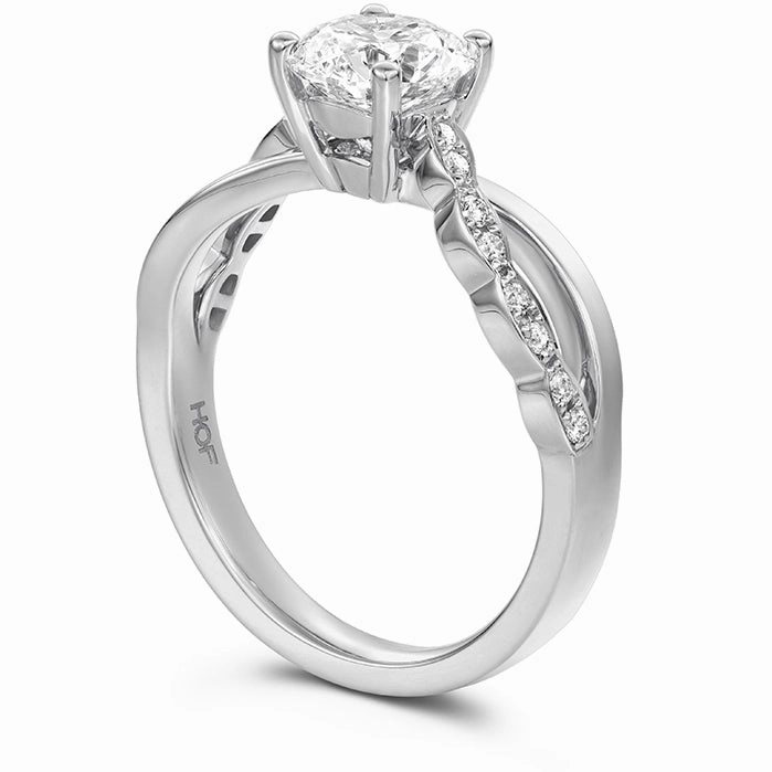 Hearts On Fire Lorelei Lorelei Diamond Twist Engagement Ring