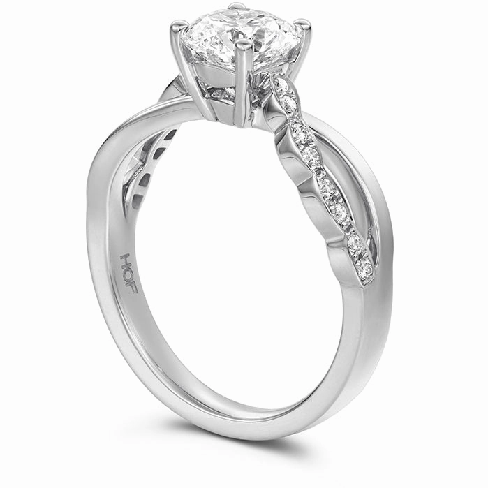 Hearts On Fire Lorelei Lorelei Diamond Twist Engagement Ring