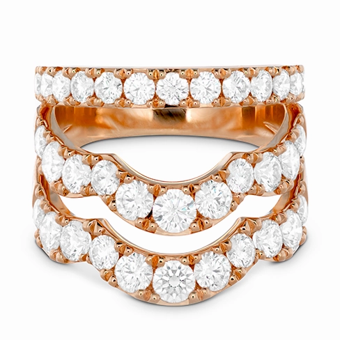 Hearts On Fire Lorelei Triple Wave Diamond Ring