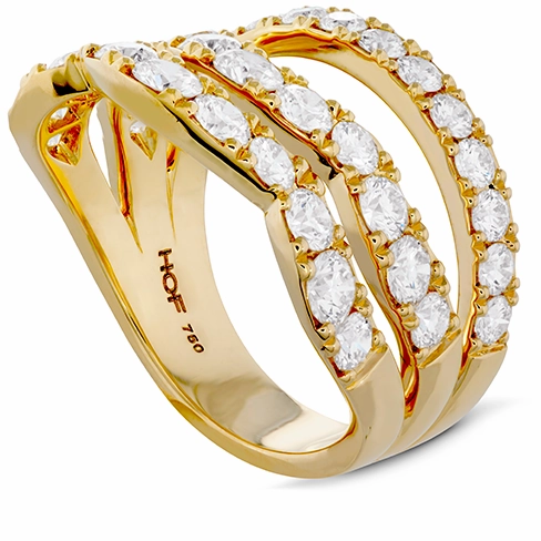 Hearts On Fire Lorelei Triple Wave Diamond Ring