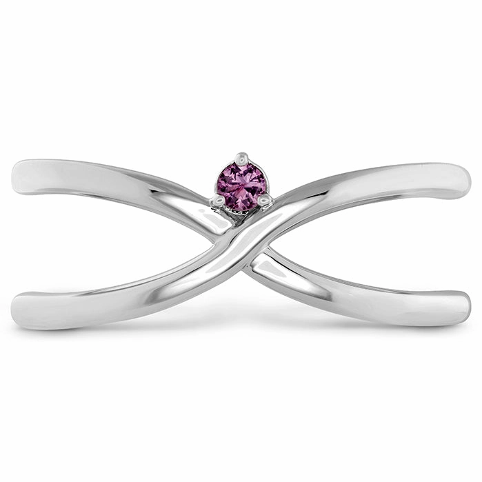 Hearts On Fire Love Code Love Wrap Sapphire Diamond Band