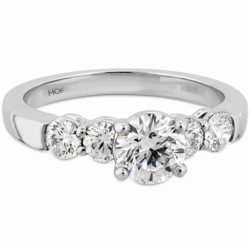 Hearts On Fire Multiplicity Love Five Stone Engagement Ring