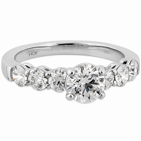 Hearts On Fire Multiplicity Love Seven Stone Engagement Ring