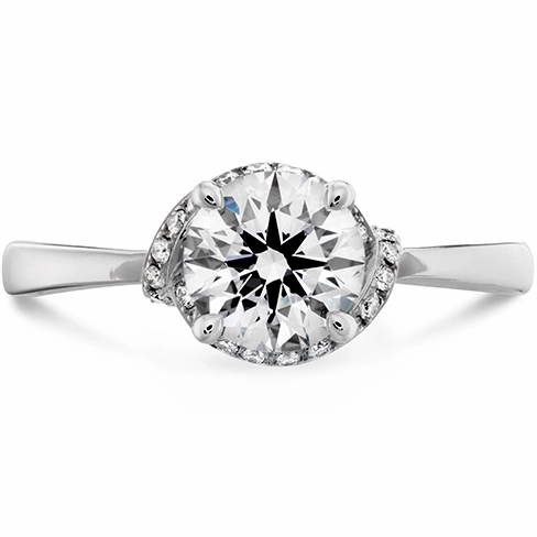 Hearts On Fire Optima Diamond Engagement Ring