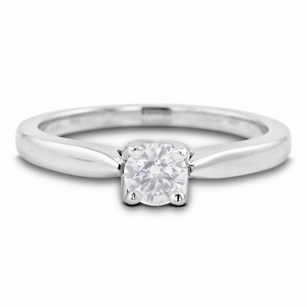 Hearts On Fire Platinum 0.327ct Diamond Engagement Ring
