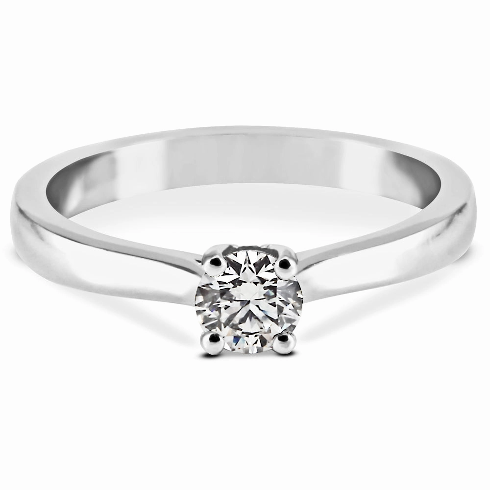 Hearts On Fire Platinum 0.33ct Diamond Engagement Ring