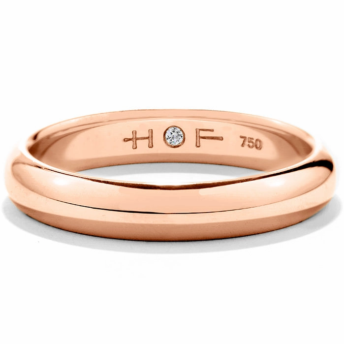 Hearts On Fire Round Comfort Fit Diamond Band