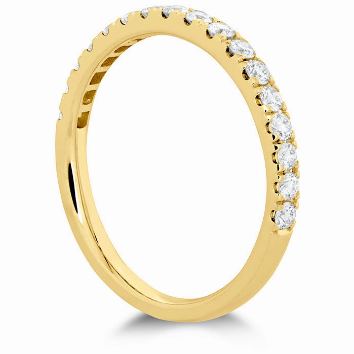 Hearts On Fire Signature Bezel Basket Diamond Band