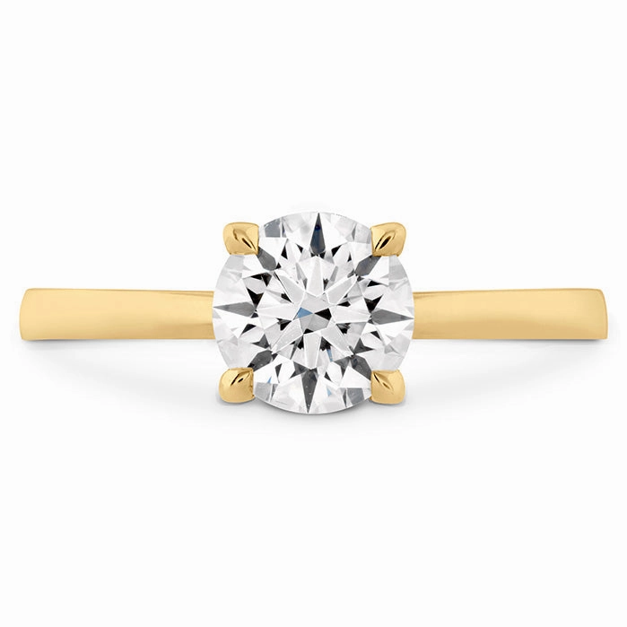 Hearts On Fire Signature Solitaire Diamond Engagement Ring