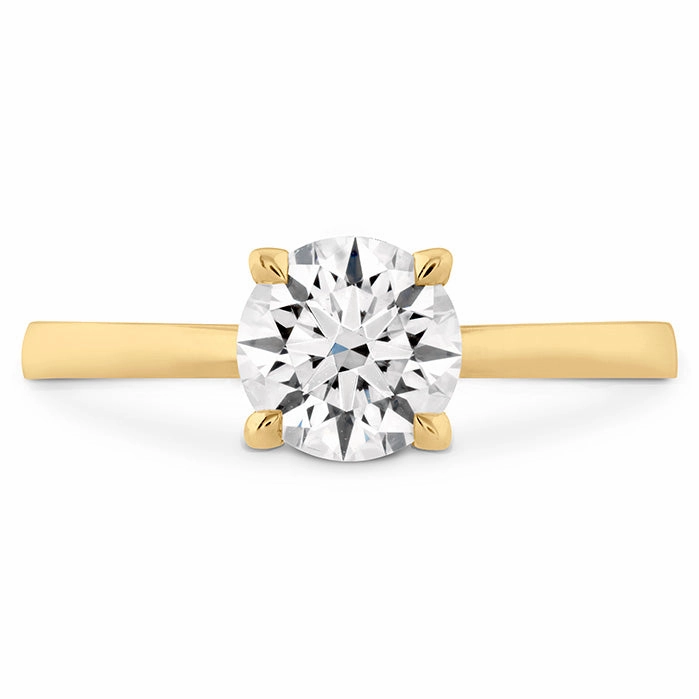 Hearts On Fire Signature Solitaire Diamond Engagement Ring
