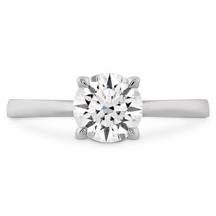 Hearts On Fire Signature Solitaire Diamond Engagement Ring