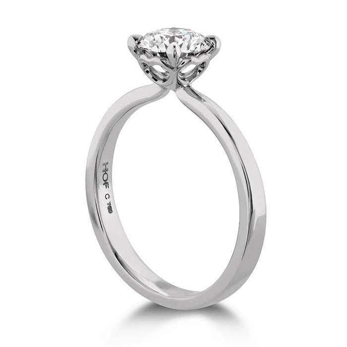 Hearts On Fire Signature Solitaire Diamond Engagement Ring