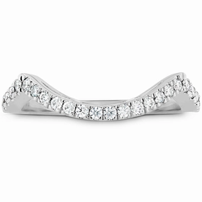 Hearts On Fire  Significance Curved Diamond Band