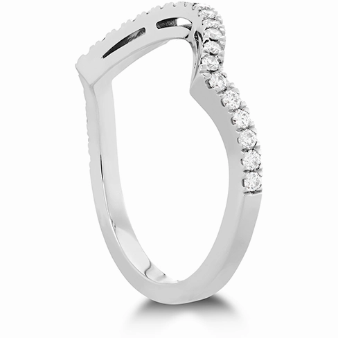 Hearts On Fire  Significance Curved Diamond Band