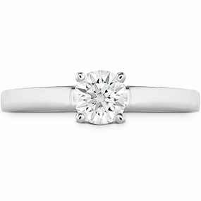 Hearts On Fire Simply Bridal Solitaire Diamond Engagement Ring