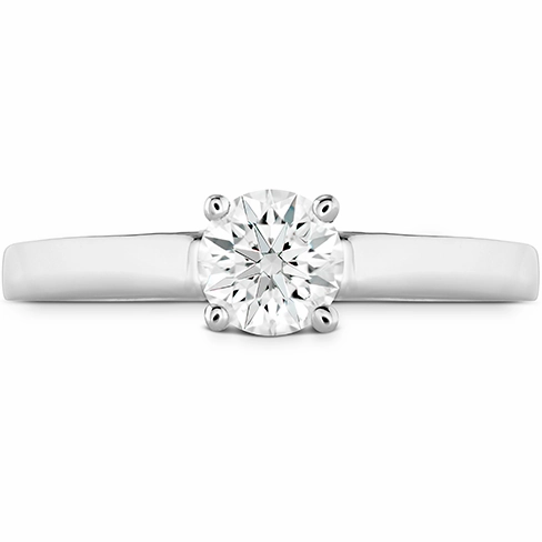 Hearts On Fire Simply Bridal Solitaire Diamond Engagement Ring