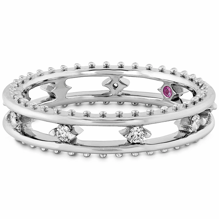 Hearts On Fire Sloane Picot Floating Diamond Band