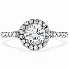 Hearts On Fire Transcend Diamond Engagement Ring