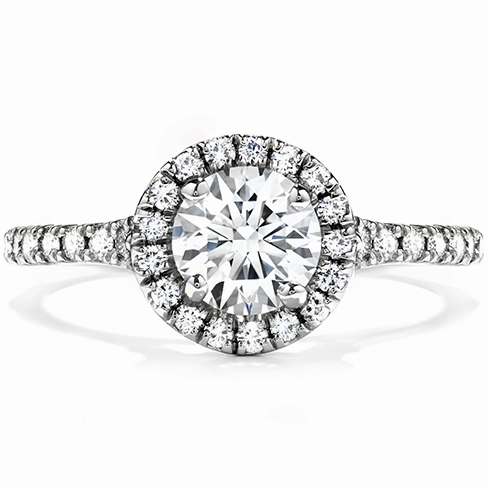 Hearts On Fire Transcend Diamond Engagement Ring