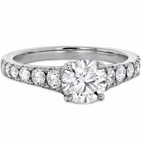 Hearts On Fire Transcend Premier Diamond Engagement Ring