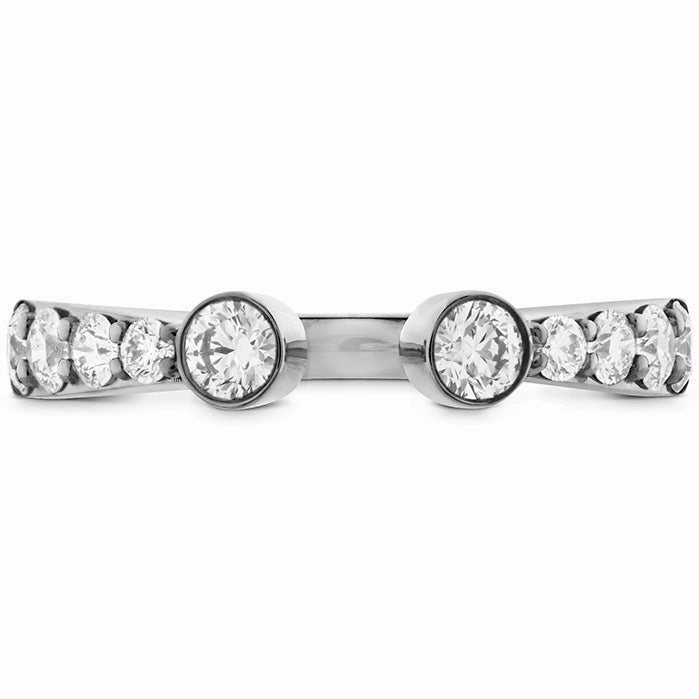 Hearts On Fire Triplicity Open Bezel Diamond Band