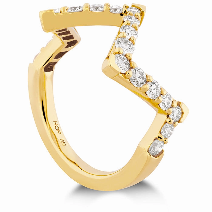 Hearts On Fire Triplicity Pointed Diamond Ring
