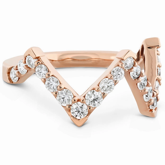 Hearts On Fire Triplicity Pointed Diamond Ring