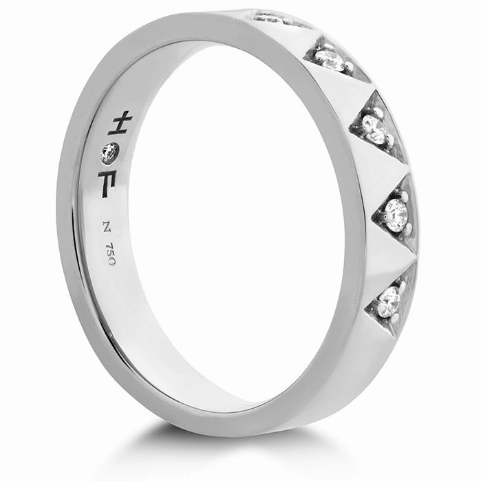 Hearts On Fire Triplicity Triangle Multi Diamond Band