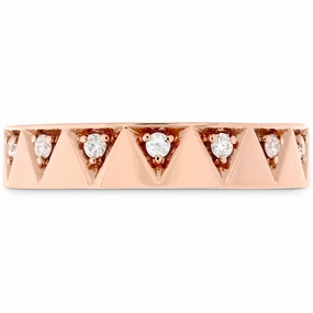 Hearts On Fire Triplicity Triangle Multi Diamond Band