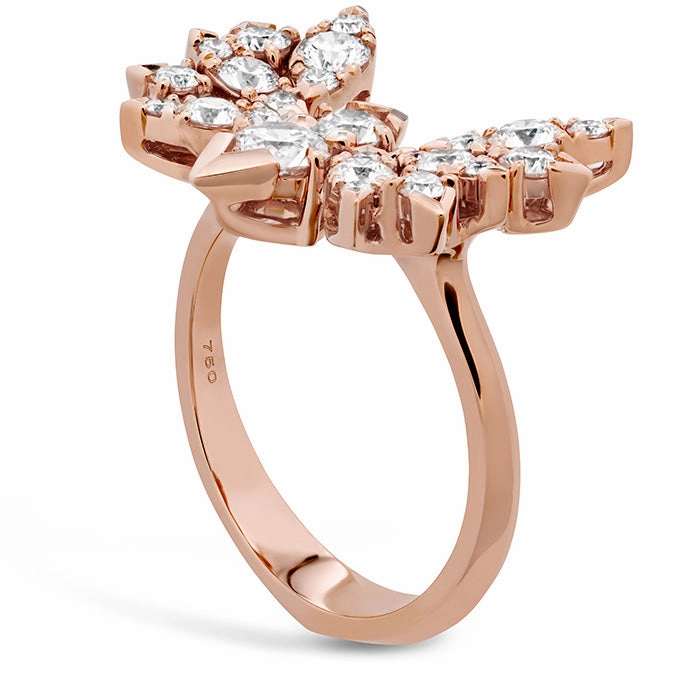 Hearts On Fire White Bird Diamond Ring