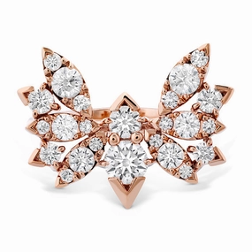 Hearts On Fire White Bird Diamond Ring