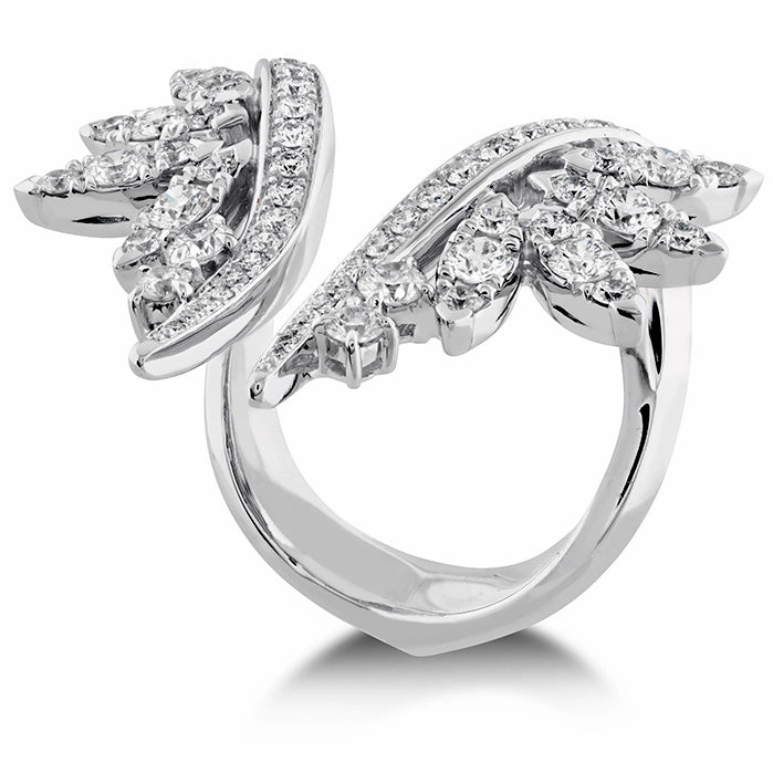 Hearts On Fire White Kites Crest Open Diamond Ring