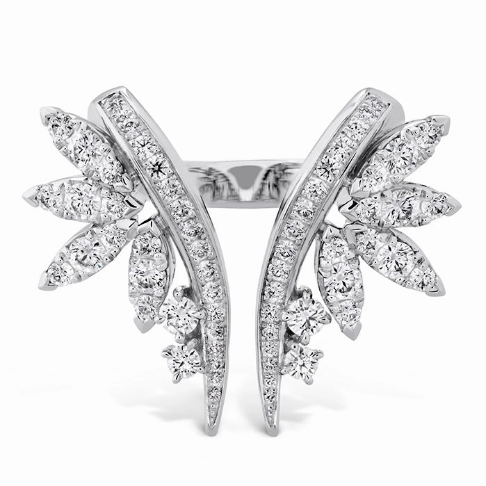 Hearts On Fire White Kites Crest Open Diamond Ring