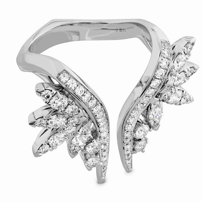 Hearts On Fire White Kites Crest Open Diamond Ring