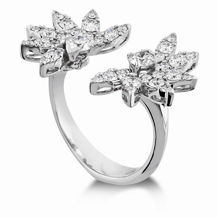 Hearts On Fire White Kites Flight Small Open Diamond Ring