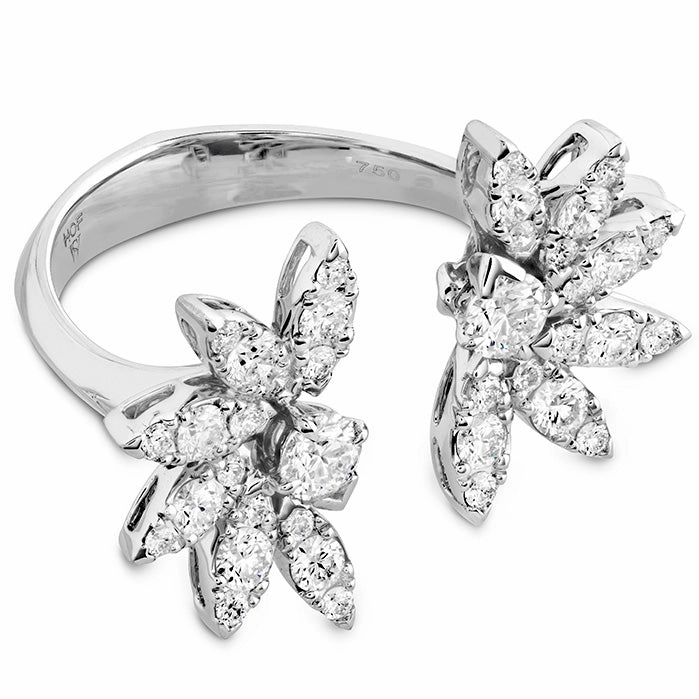 Hearts On Fire White Kites Flight Small Open Diamond Ring