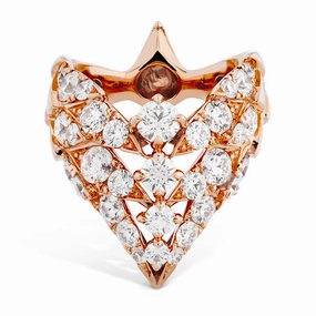Hearts On Fire White Kites Small Diamond Ring